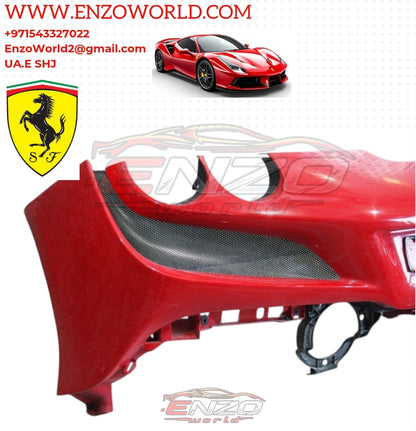 Ferrari F8 TRIBUTO Rear Bumper, TIPS and DIFFUSER
