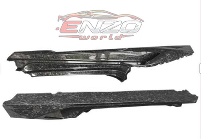 Carbon Fiber Side Skirt for Lamborghini Huracan LP610 - LP580 Update LP640